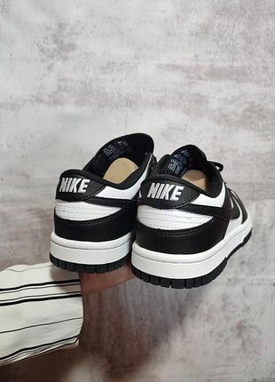 Nike dunk low retro white black 5