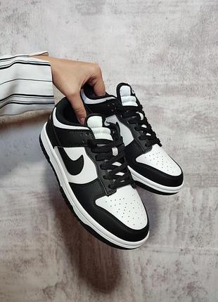 Nike dunk low retro white black 8