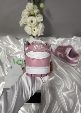Nike sb dunk low pink white 9