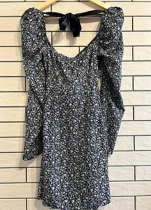 Сукня в квітковий принт 2