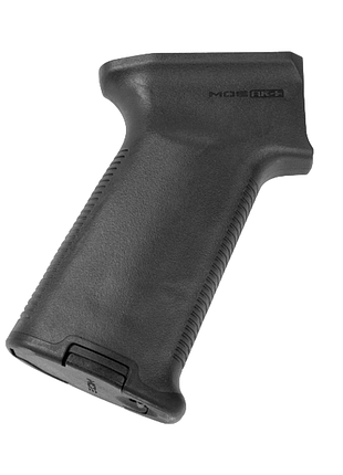 Пистолетная рукоятка magpul moe ak+grip для ак прорезиненная, черная