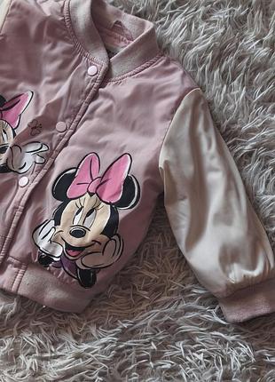 Куртка бомбер disney primark 80 размер 4
