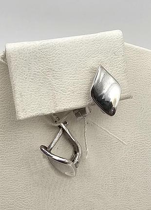 Сережки срібні "манго" 2,38 г 4