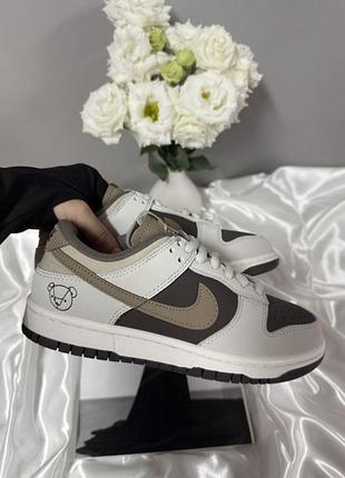 Nike sb dunk low teddy bear brown 8