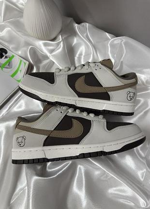 Nike sb dunk low teddy bear brown