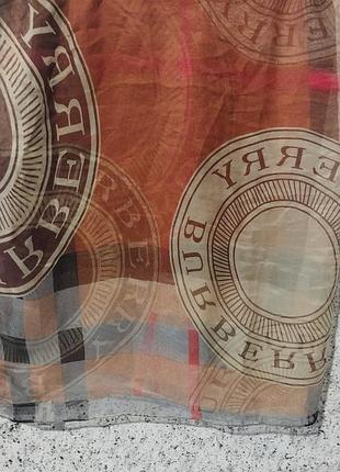 Шовковий шарфик burberry