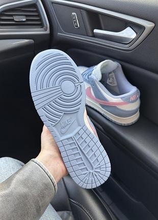 Nike sb dunk low blue pink 5