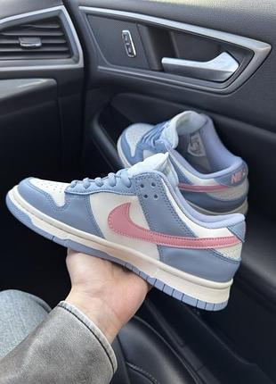 Nike sb dunk low blue pink 6