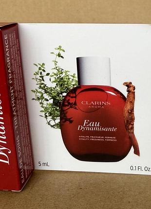 Clarins aroma eau dynamisante  ароматична вода 5ml