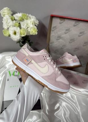 Nike sb dunk low "teddy bear pink" 3