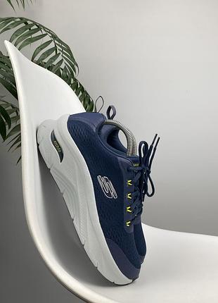 Оригінальні кросівки skechers arch fit сині 41.5 р. 26.5 см