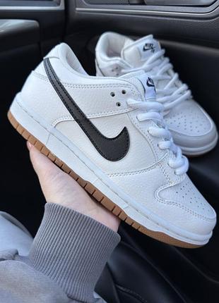 Nike sb dunk low "white gum" 2