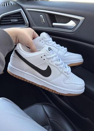 Nike sb dunk low "white gum" 6