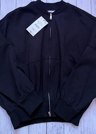 Кофта оверсайз zara чорного кольору