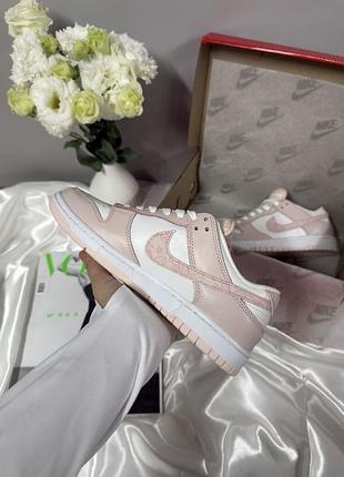 Nike dunk low pink paisley 3
