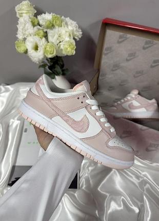 Nike dunk low pink paisley