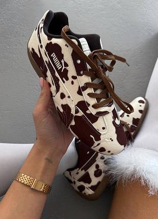 😍 женские кроссовки puma speedcat cow print