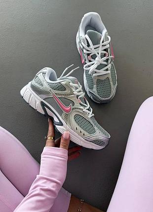 😍 женские кроссовки nike v5 rnr silver/mint/pink