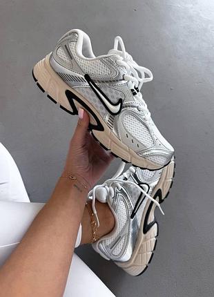 😍 жіночі кросівки nike v5 rnr white/black/silver