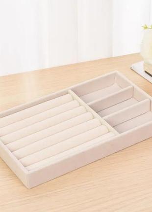 Органайзер шкатулка для прикрас біжутерії