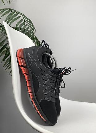 Оригінальні кросівки asics чорні/помаранчеві 46 р. 29 см