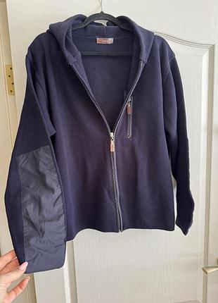 Чоловіча котонова кофта зіпка prada l-xl