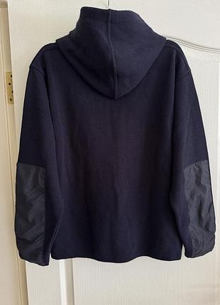 Чоловіча котонова кофта зіпка prada l-xl 3