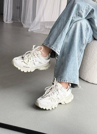 Balenciaga track white