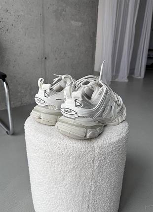 Balenciaga track white 4