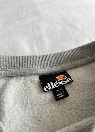 Укорочений світшот на флісі ellesse 5