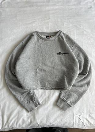 Укорочений світшот на флісі ellesse 3