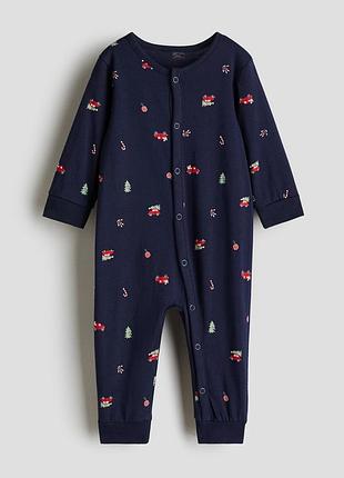Бавовняний ромпер h&m 6-9м