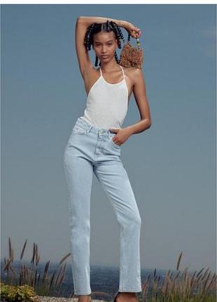 Світлі літні джинси zara