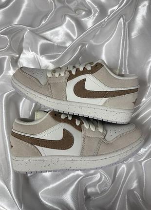 Nike air jordan 1 low se legend light brown