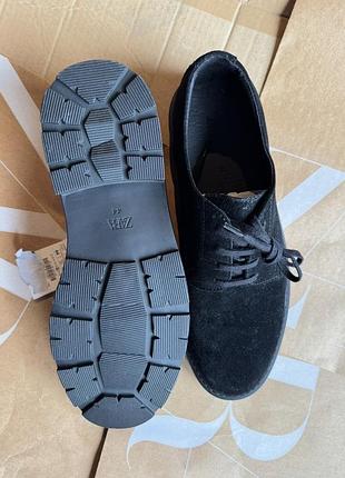 Туфлі замшеві zara
