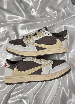 Nike air jordan 1 travis scott reserve mocha