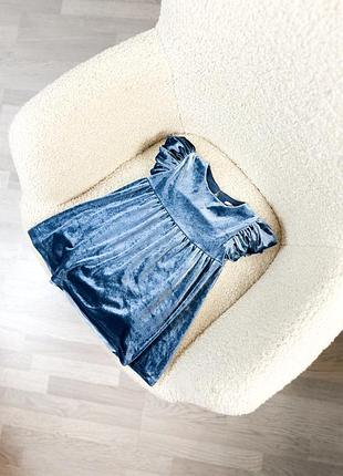 Оксамитова сукня zara 18-24м