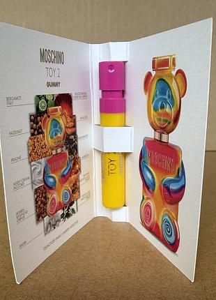 Moschino toy2 gummy edp 1ml 2