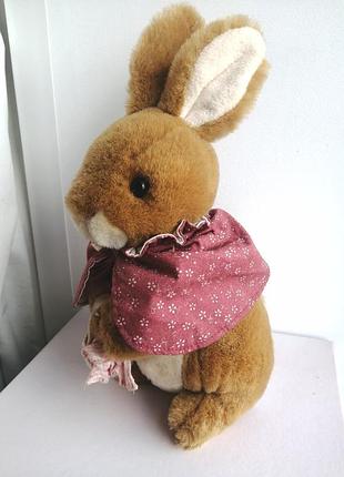 Кролик пітер персонажі сестра котон-тейл peter rabbit beatrix potter вінтажна м'яка іграшка