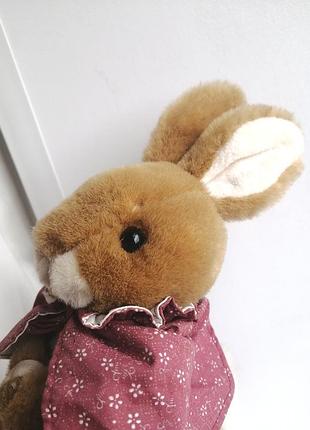 Кролик пітер персонажі сестра котон-тейл peter rabbit beatrix potter вінтажна м'яка іграшка 7
