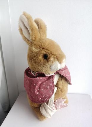 Кролик пітер персонажі сестра котон-тейл peter rabbit beatrix potter вінтажна м'яка іграшка 3