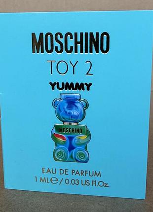 Moschino toy2 yummy edp 1ml
