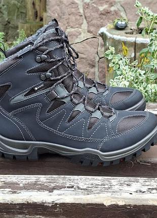 Мужские треккинговые зимние ботинки ecco xpedition lll gore-tex, 44р.