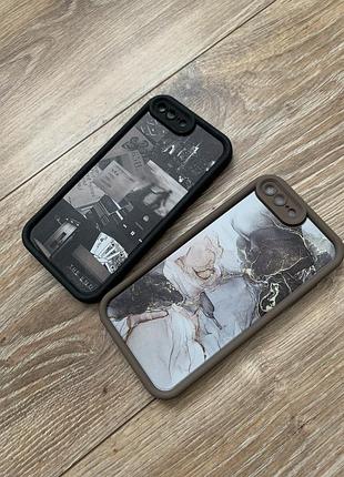 Комплект нових чохлів+скло в подарунок! iphone 7plus