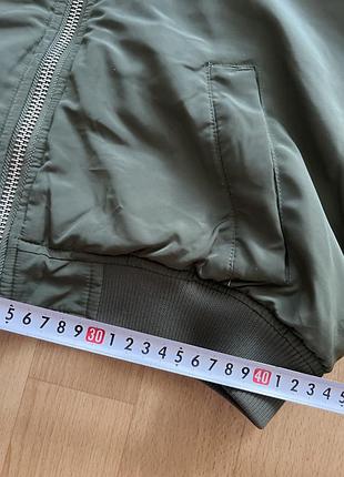 Укорочена куртка- бомбер h&m, розмір м 4