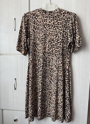 Леопардова сукня marks & spencer m&s collection (розмір 12 / m-l)