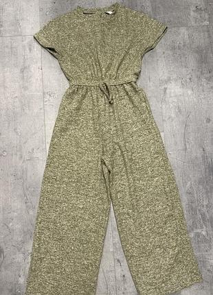 Трикотажний комбінезон з кюлотами zara