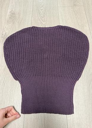 Продам новий вʼязаний жилет zara!