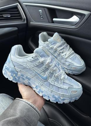 Nike p-6000 custom blue