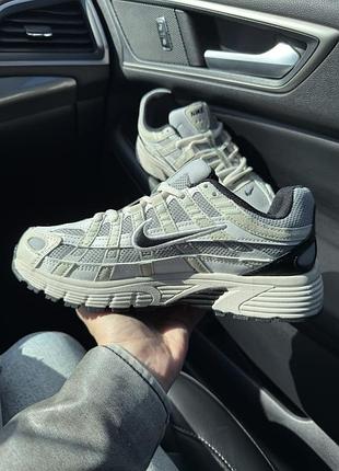 Nike p-6000 white/black 4